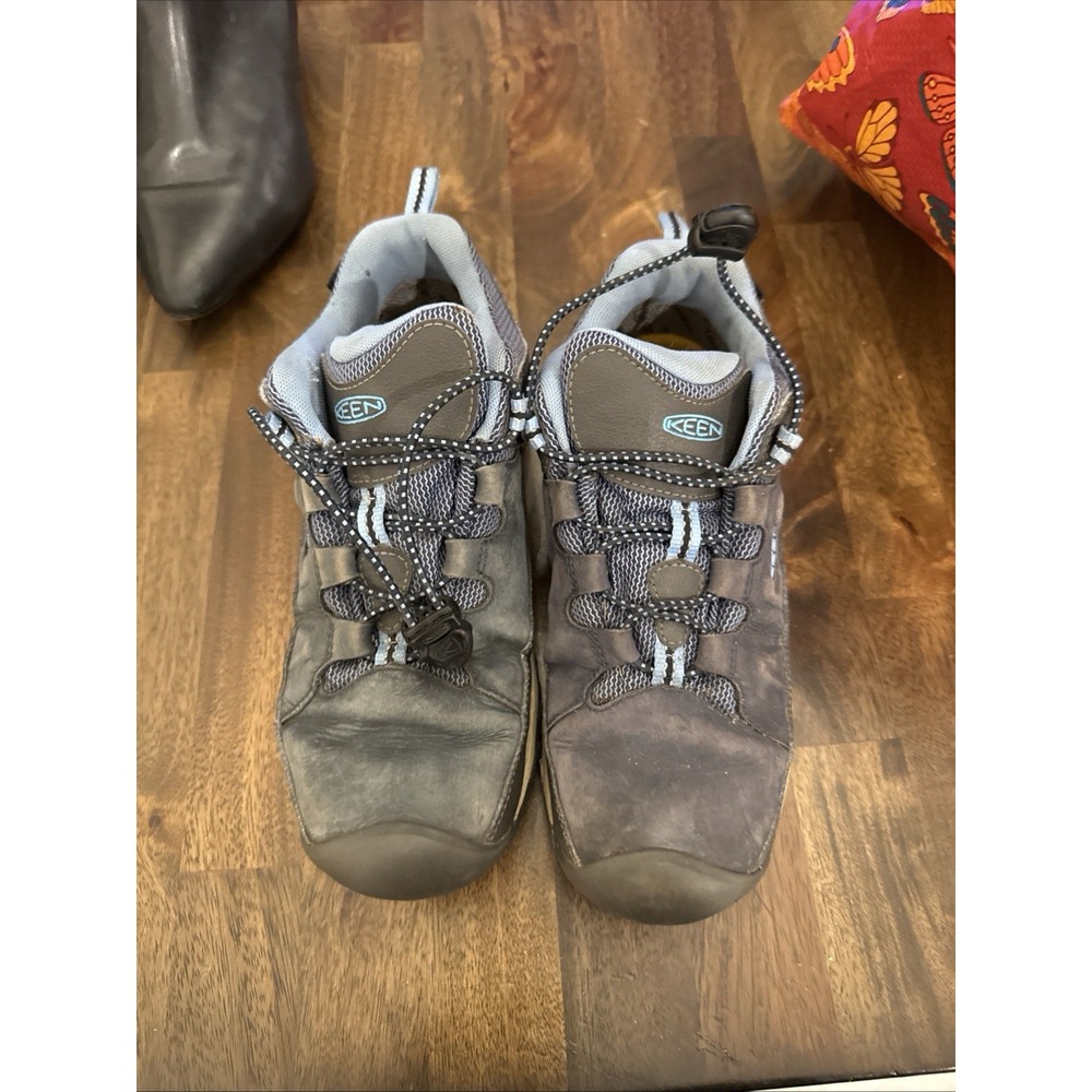KEEN Targhee Sneakers Hiking Youth Kid's US 4 1022922 Blue Trail Athletic Shoes